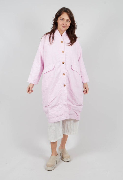Corinne Coat in Pink