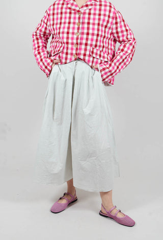Paisley Skirt/Trousers in Pearl Old