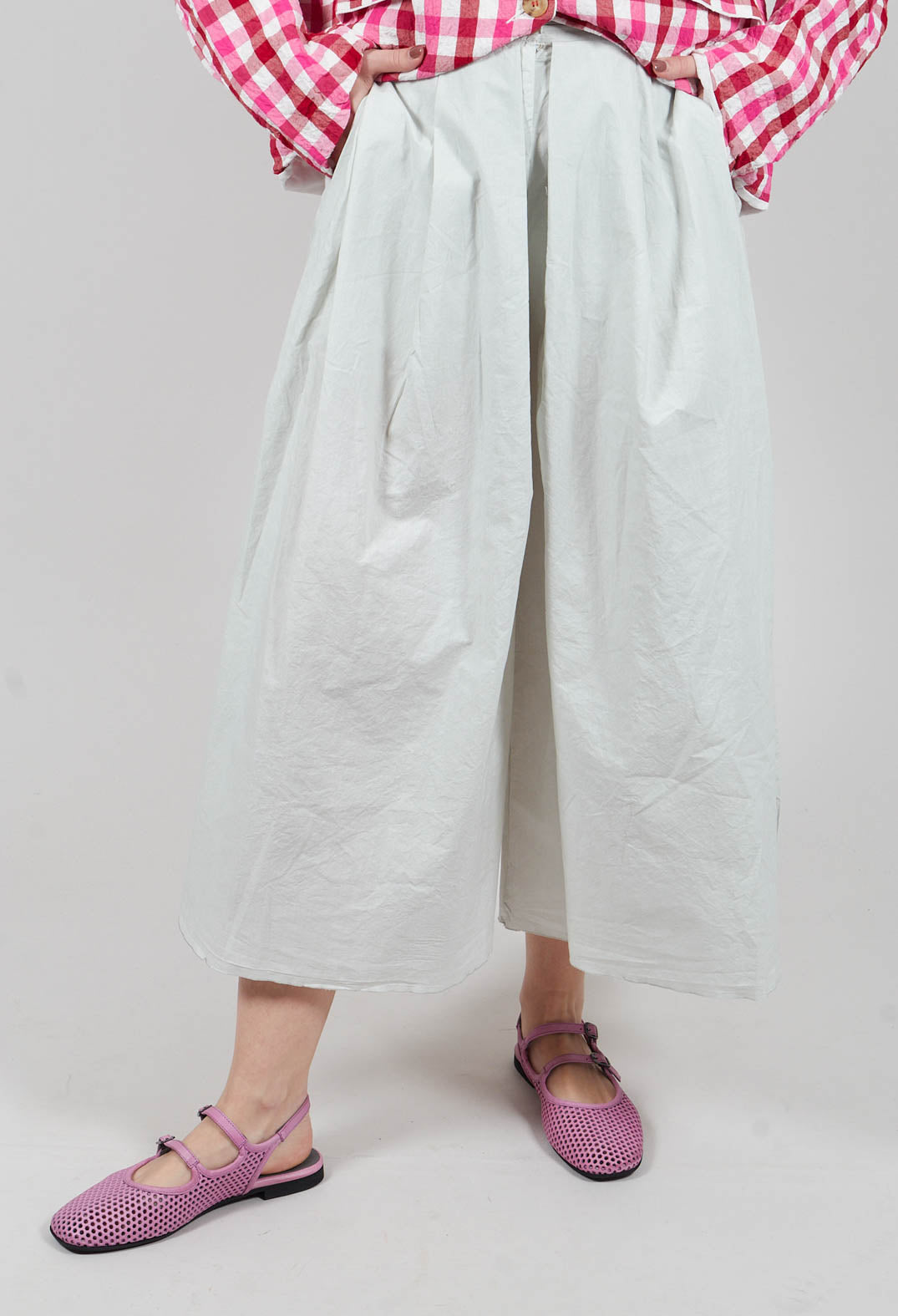 Paisley Skirt/Trousers in Pearl Old