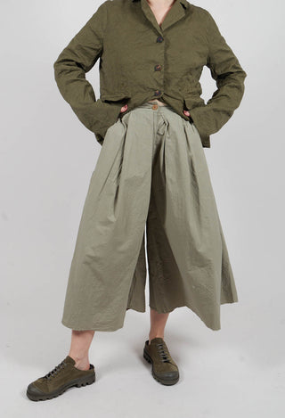Paisley Skirt/Trousers in Khaki