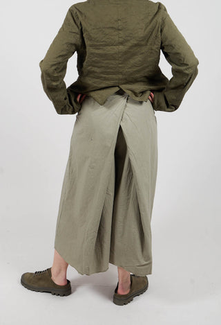Paisley Skirt/Trousers in Khaki
