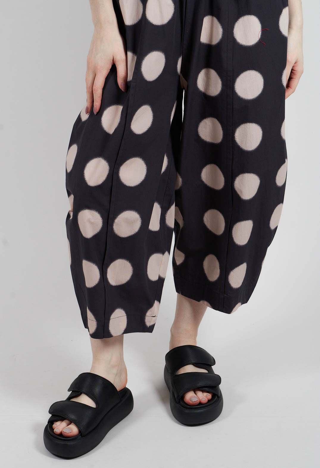 Ora Trouers in Black Dot