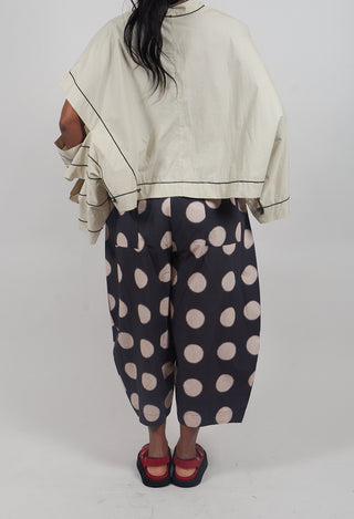 Ora Trouers in Black Dot