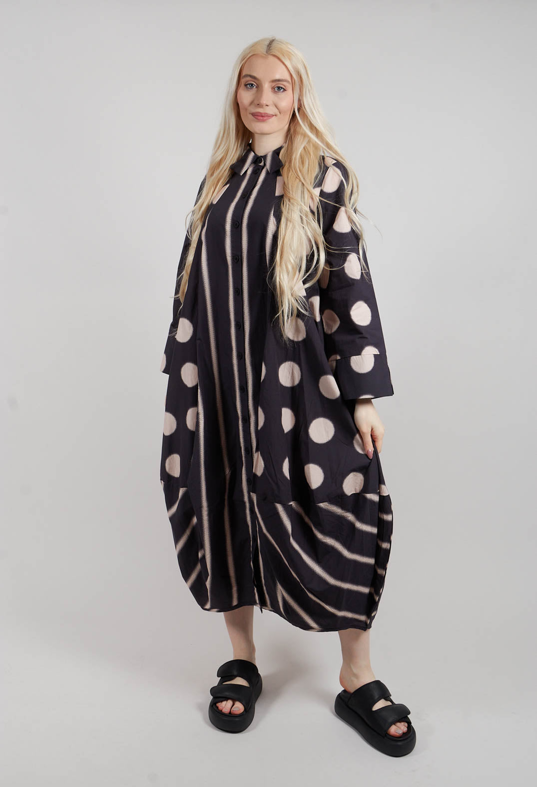 Vela Dress in Black