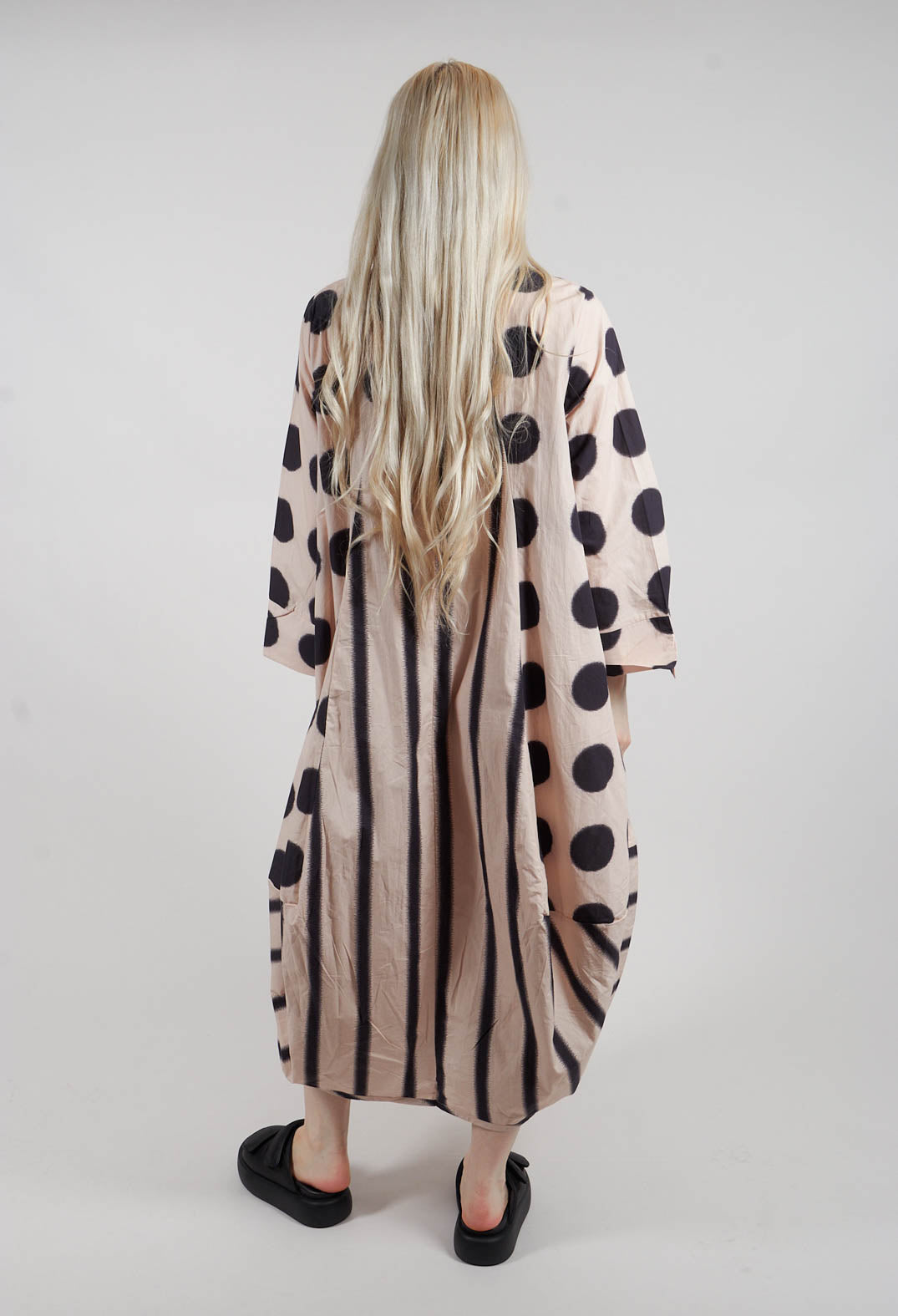 Vela Dress in Stone