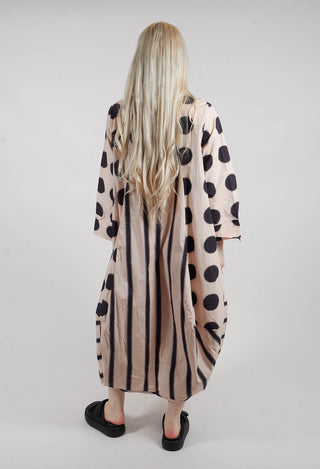Vela Dress in Stone