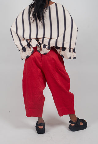 Ilani Trouers in Red