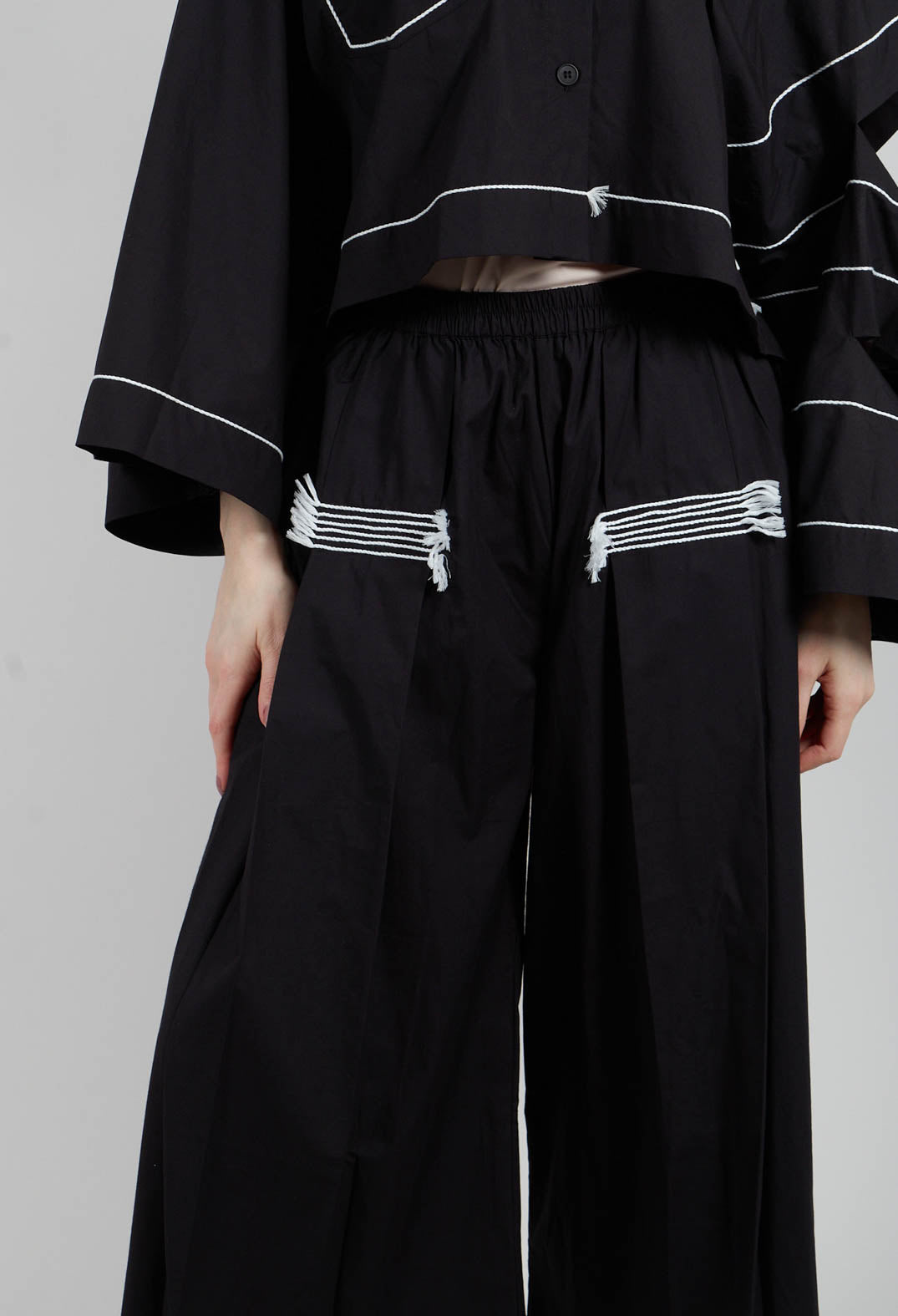 Lihi Trousers in Black