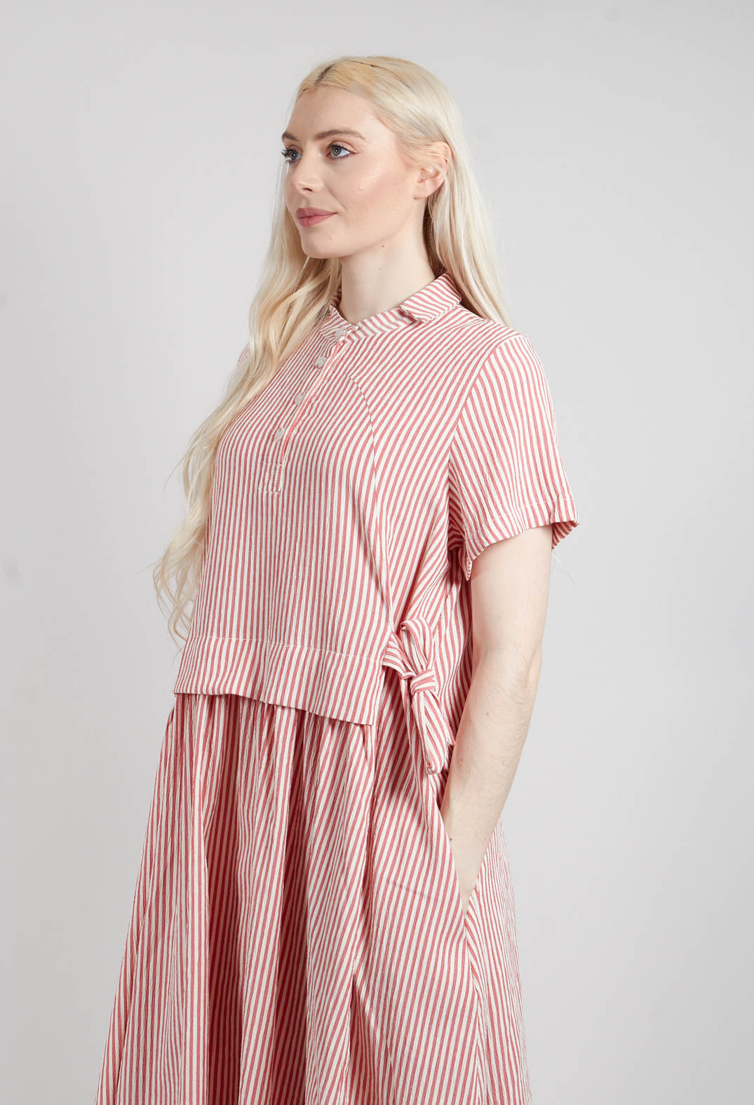 Vera Dress in Red
