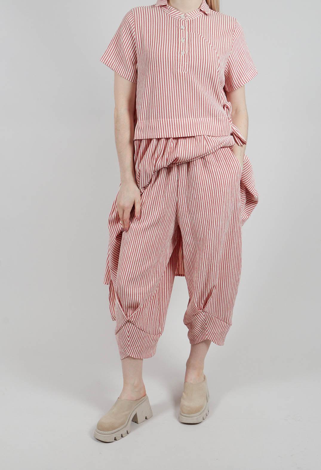 Amber Trousers in Red