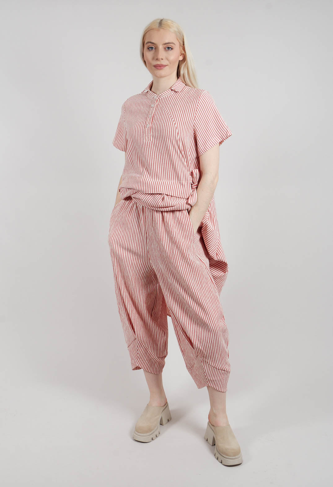Amber Trousers in Red