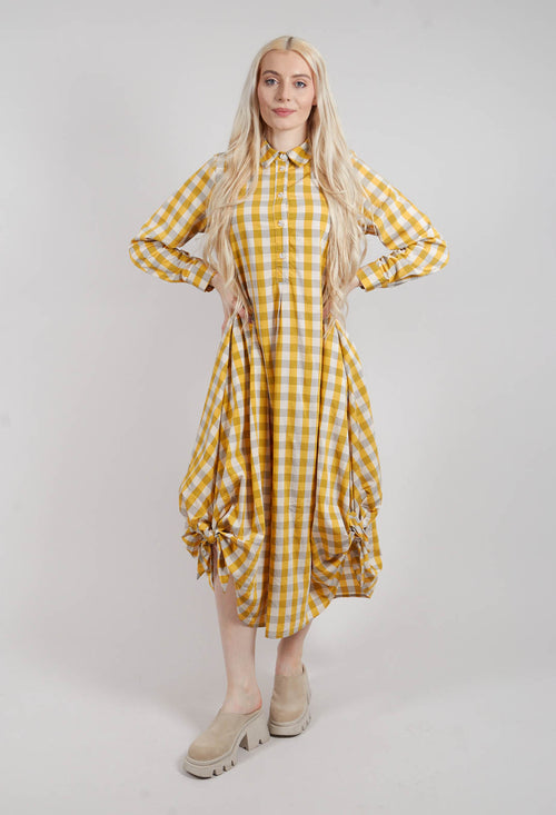 Taliya Dress in Yellow