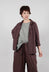 Short Collar Shirt TC in Grape