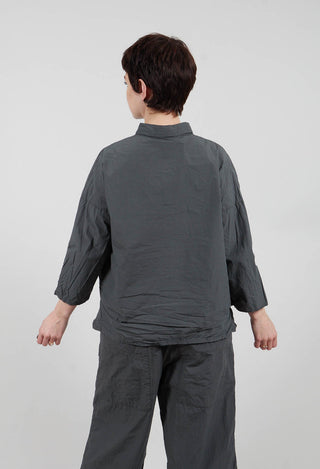 Short Collar Shirt TC in Thyme