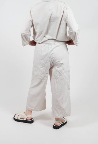 Wide & Short Trousers TC in Pebble