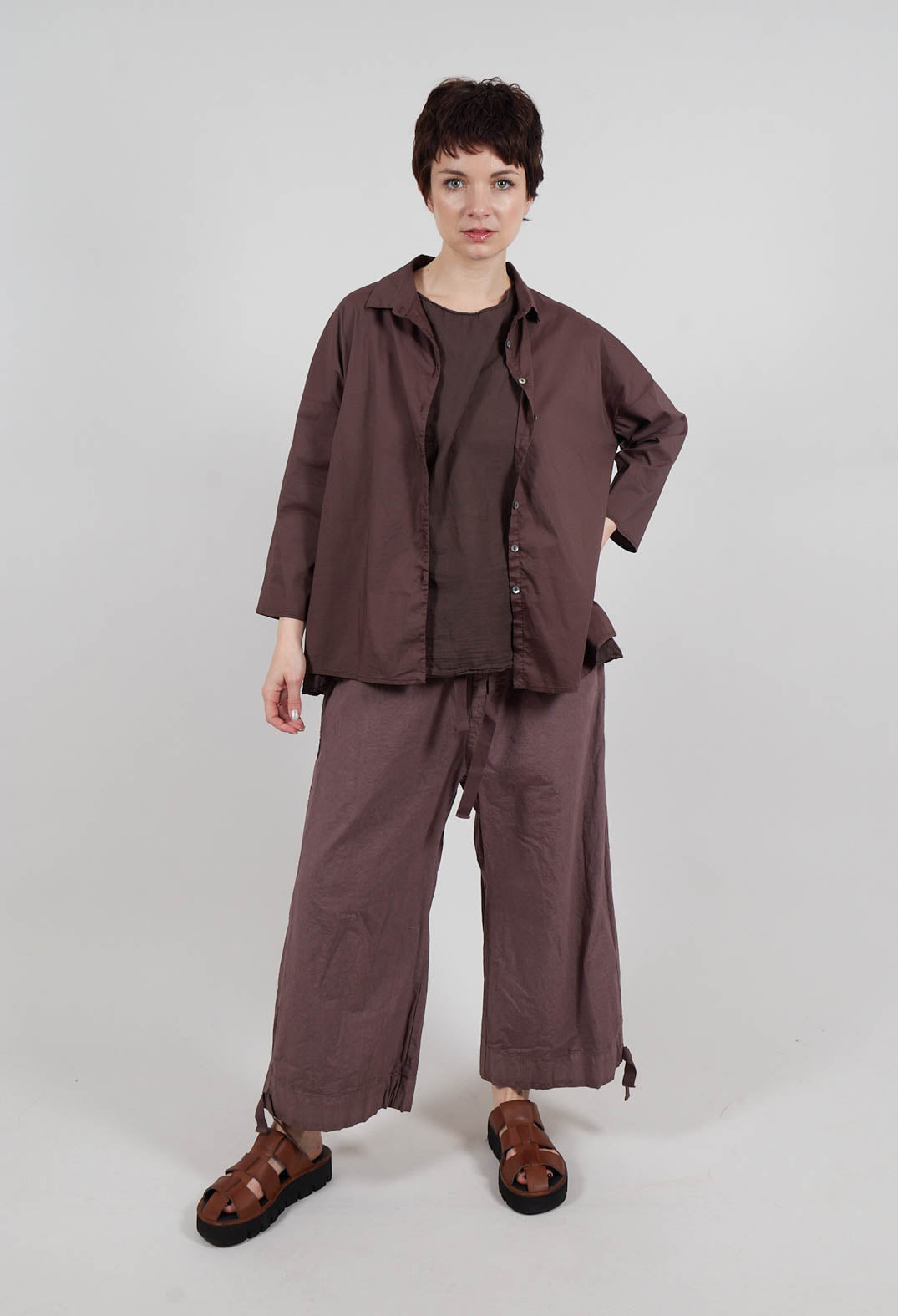 Short Trousers CC in Mauve