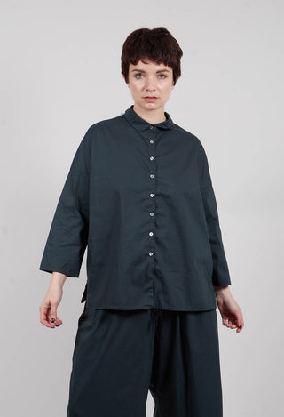 Short Collar Shirt TSL in Thyme