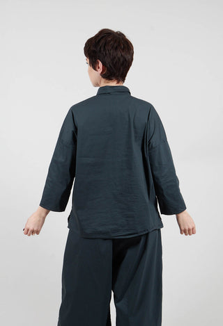 Short Collar Shirt TSL in Thyme