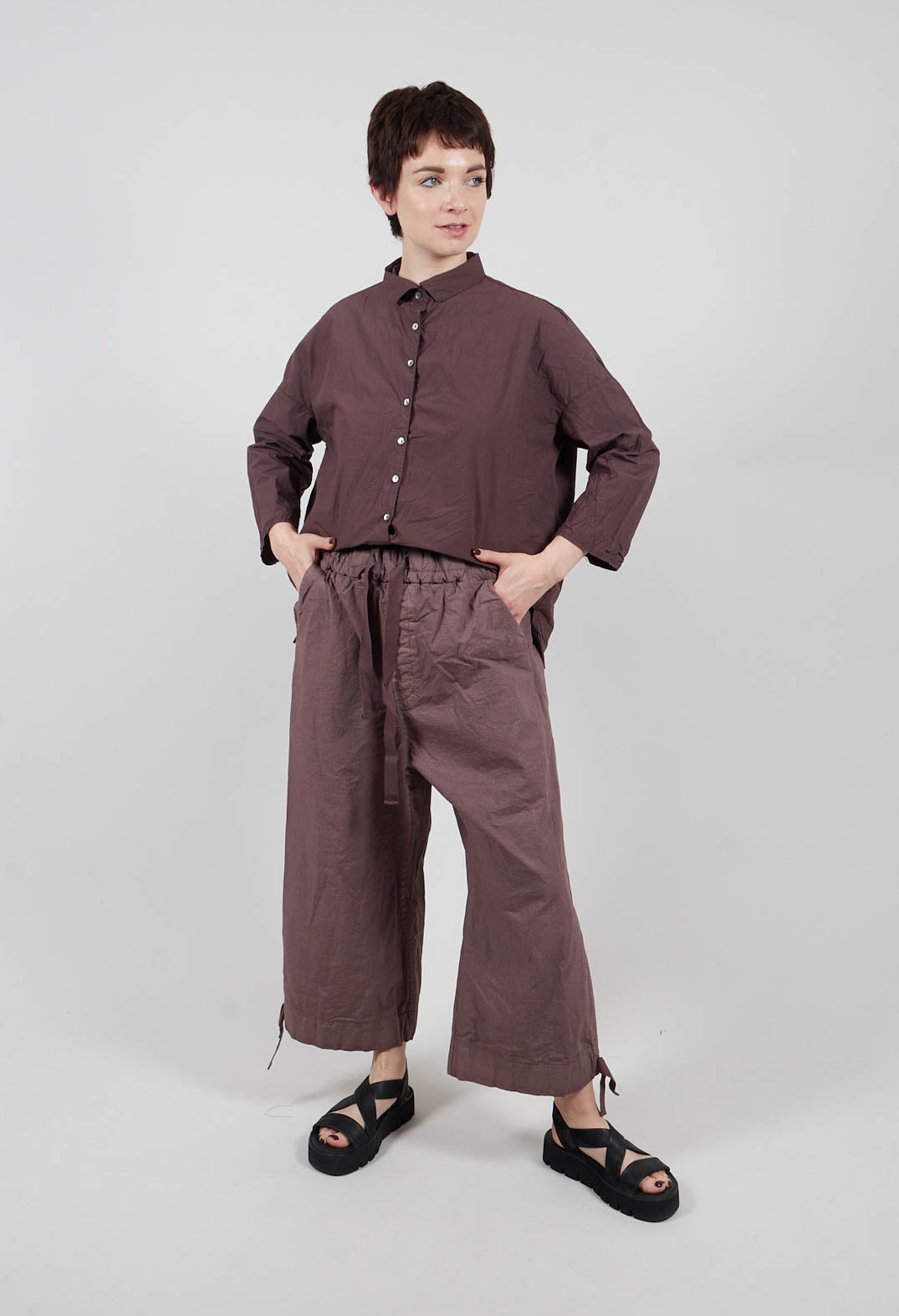 Short Trousers CC in Mauve