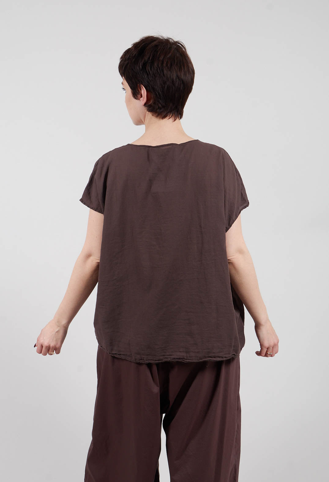 Sleeveless T-Shirt TL in Grape