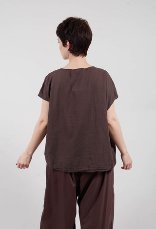 Sleeveless T-Shirt TL in Grape