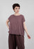 Sleeveless T-Shirt TL in Mauve