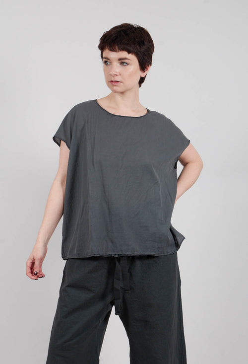 Sleeveless T-Shirt TL in Thyme