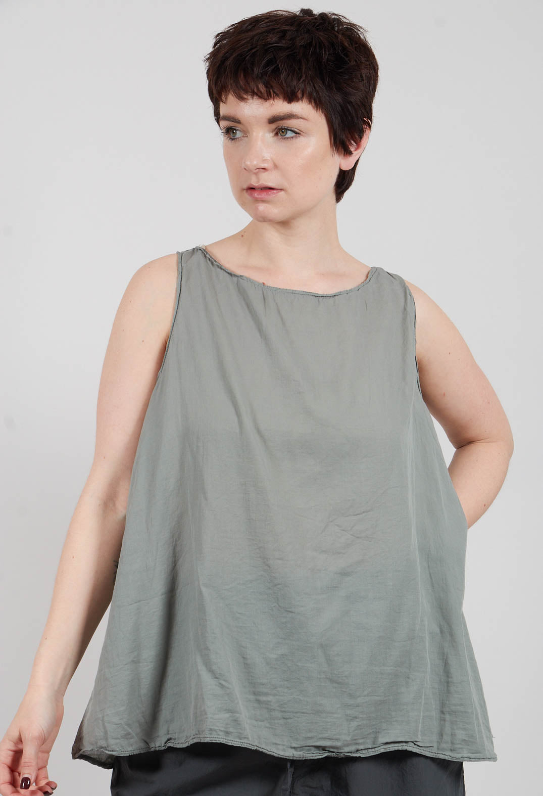 Tank Top TL in Sage
