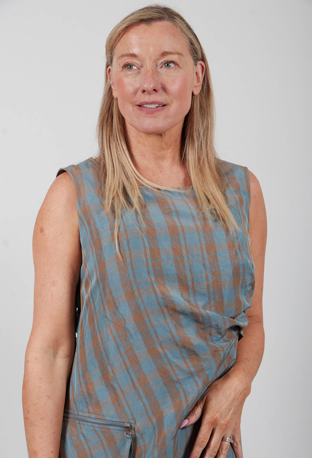 Lasse Dress in Light Blue