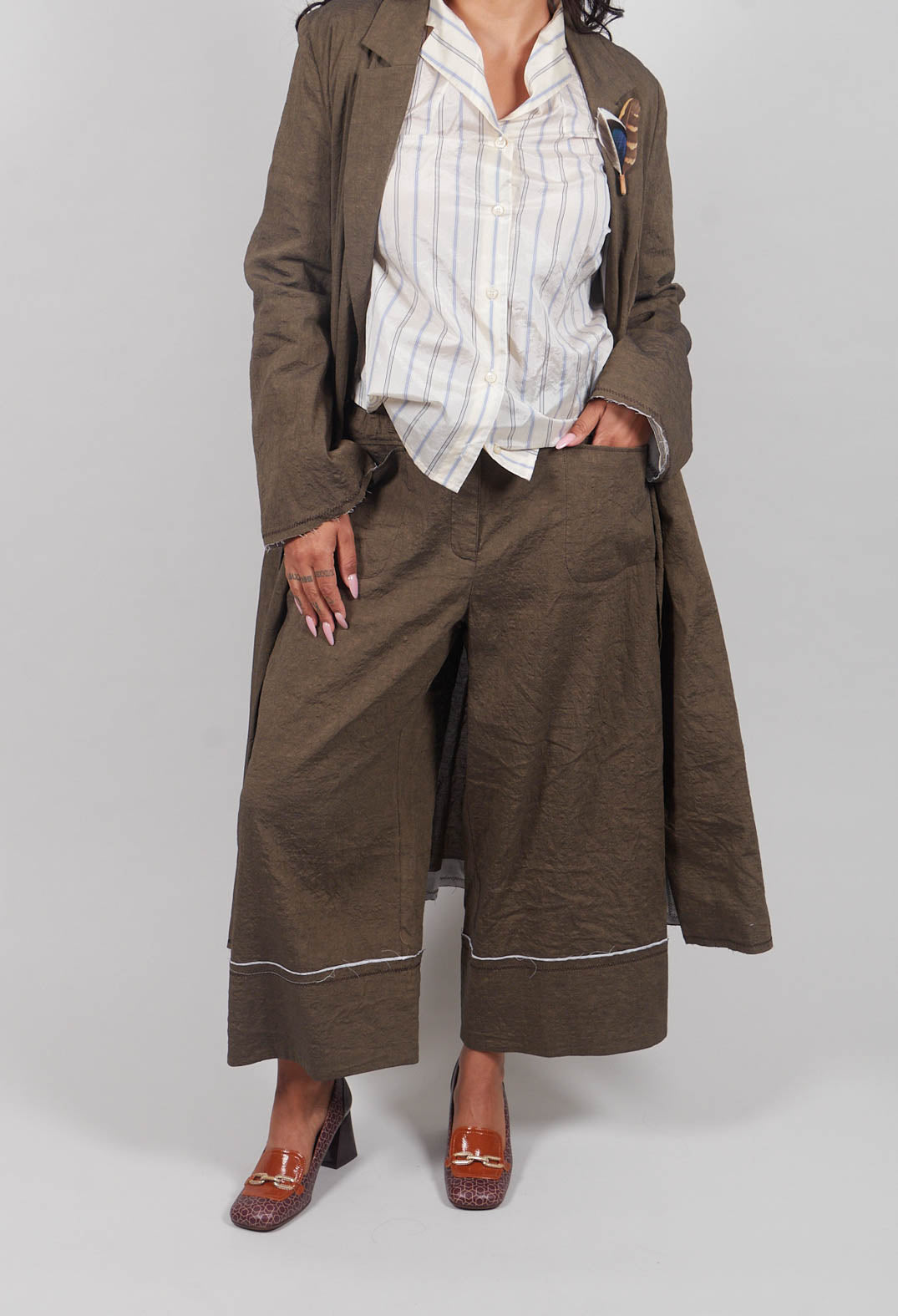 Bravo Trousers in Light Brown