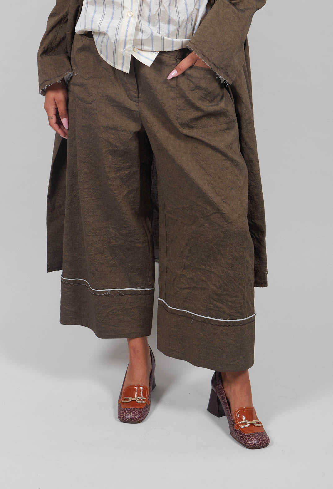 Bravo Trousers in Light Brown