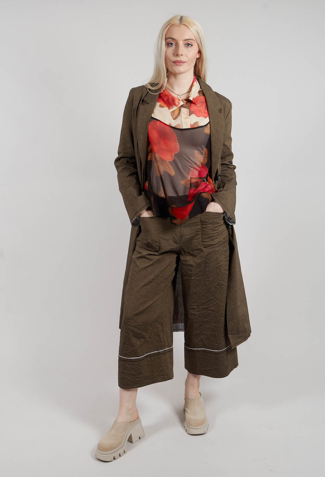 Bravo Trousers in Light Brown