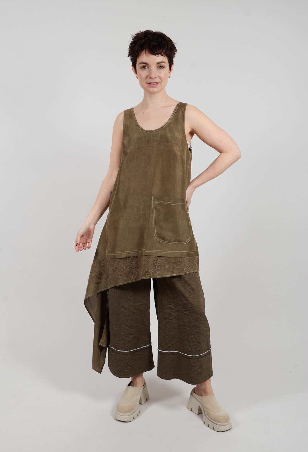 Kea Top in Light Brown