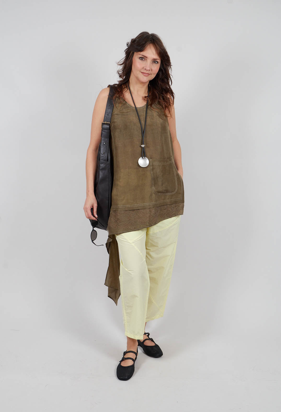 Pilu Trousers in Yellow