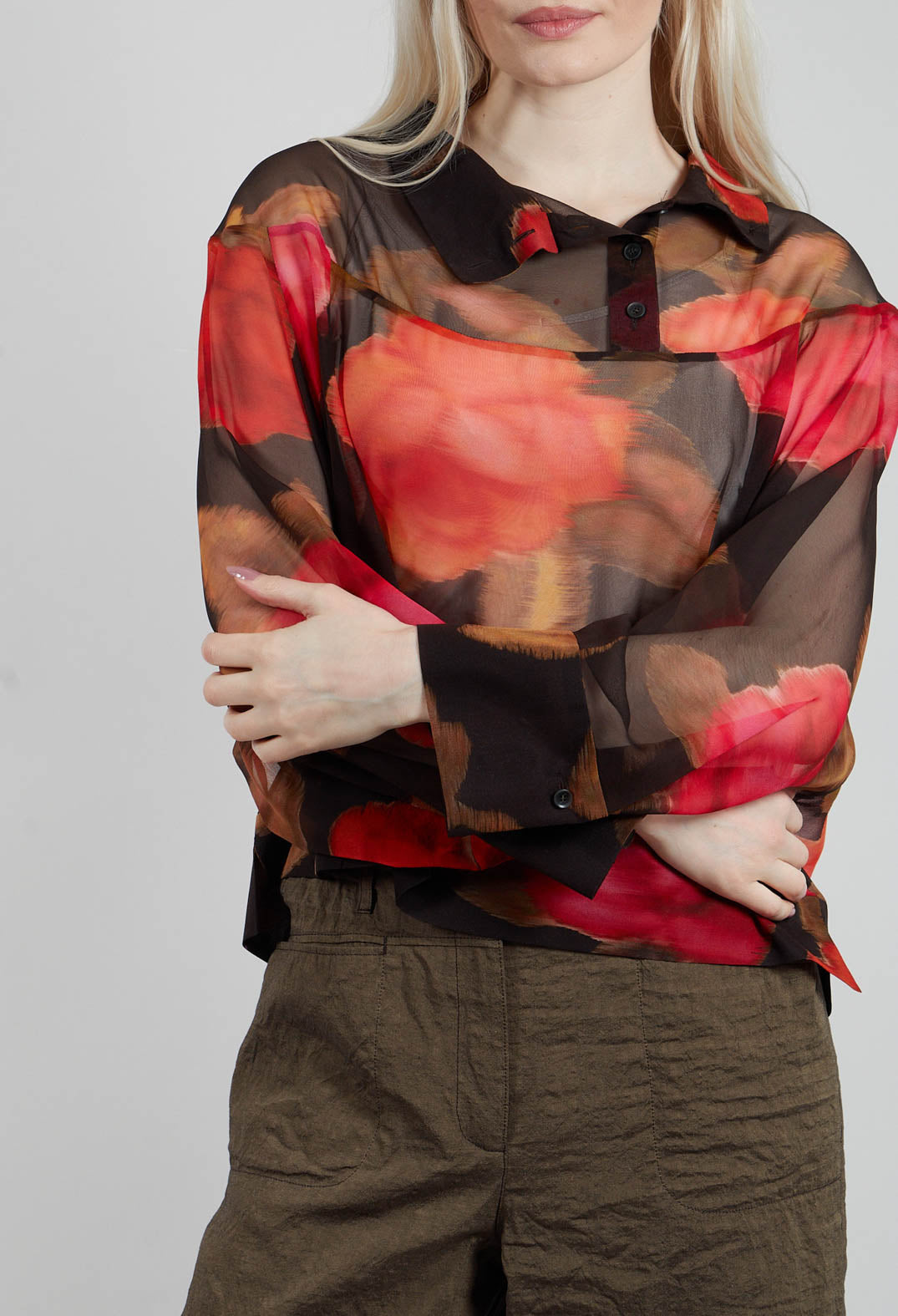 Duna Blouse in Brown