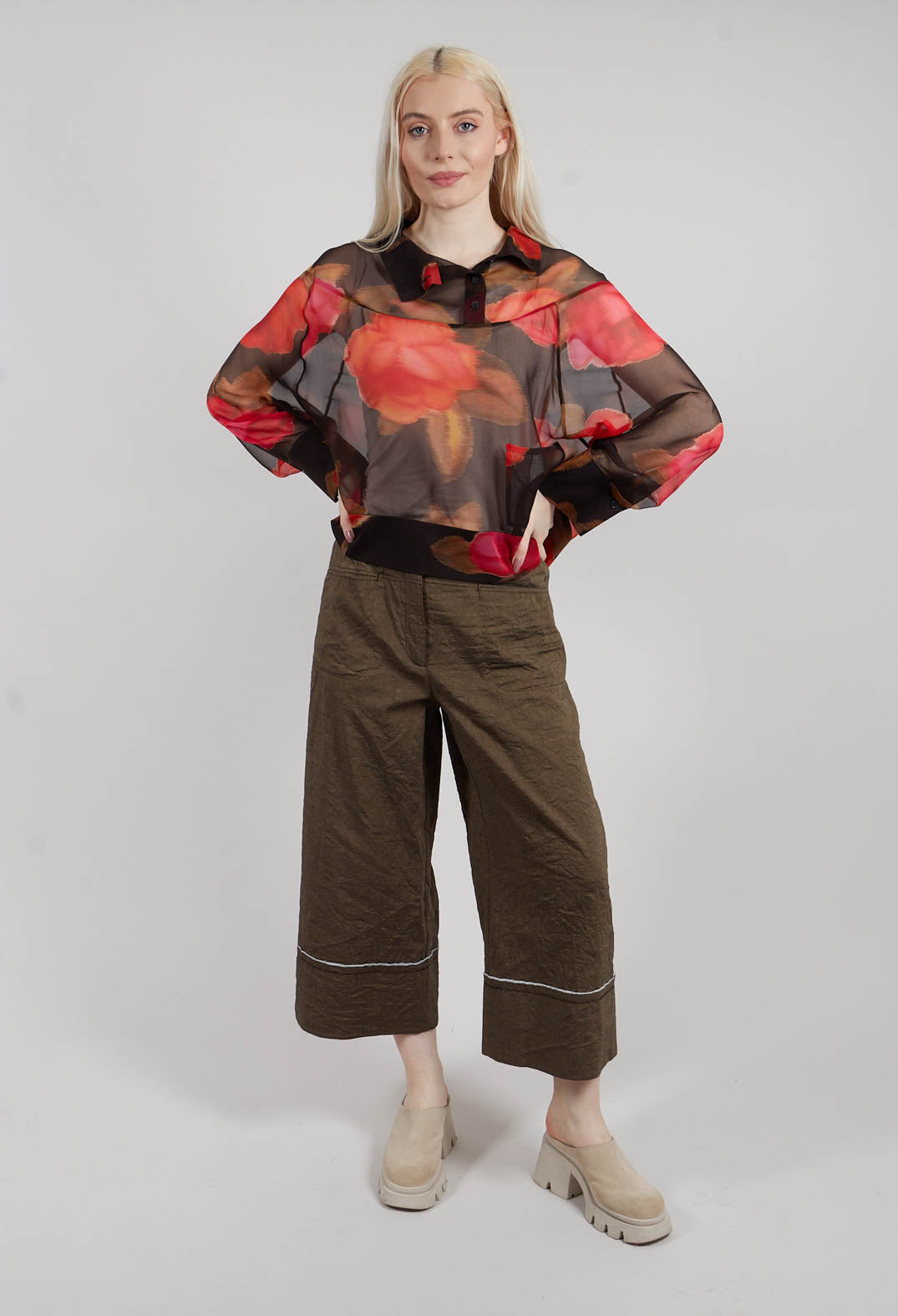 Duna Blouse in Brown