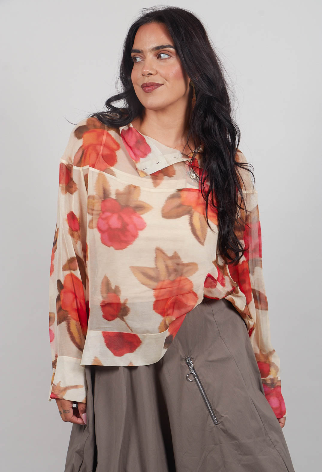 Duna Blouse in Orange