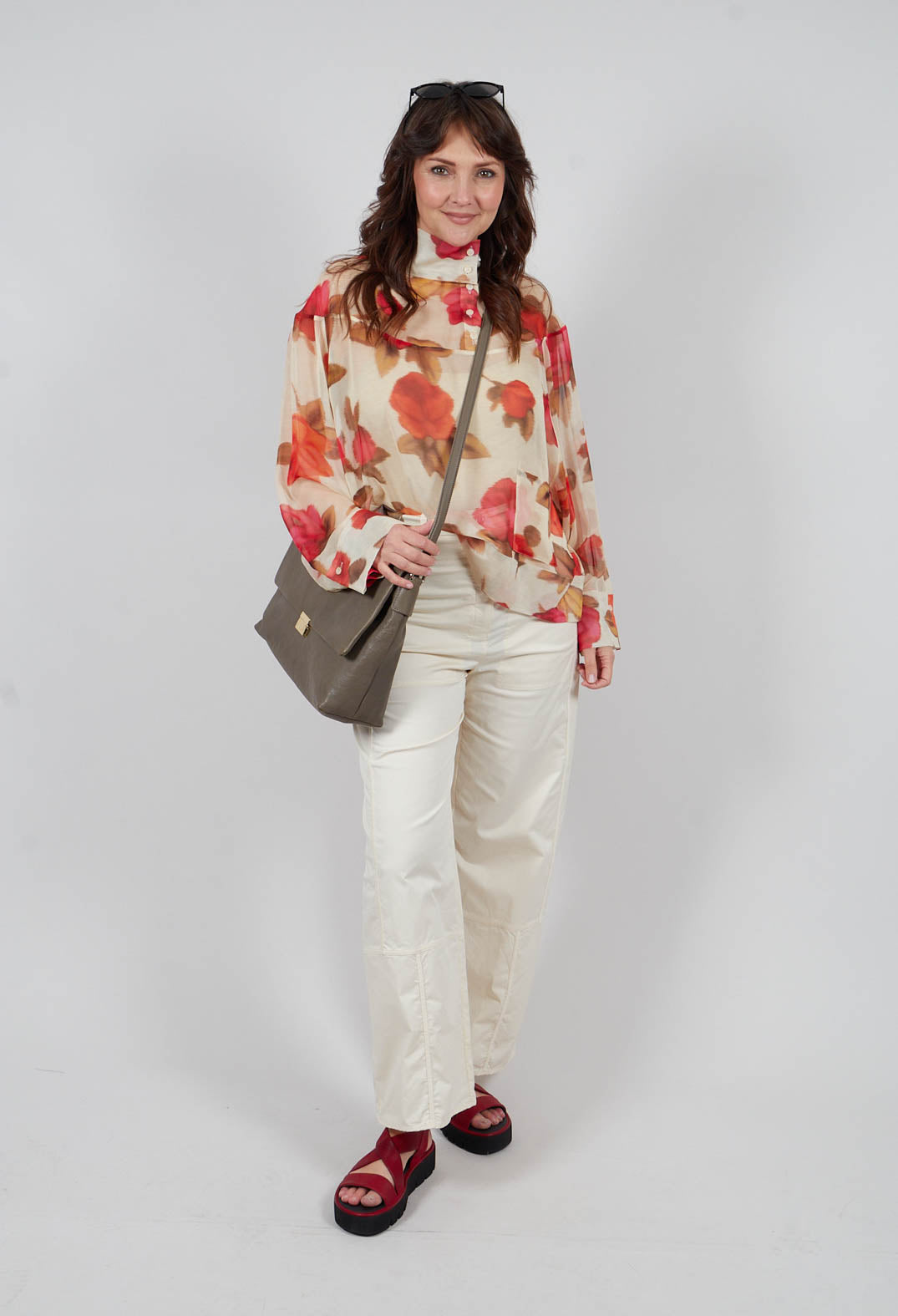 Vela Trousers in Off White