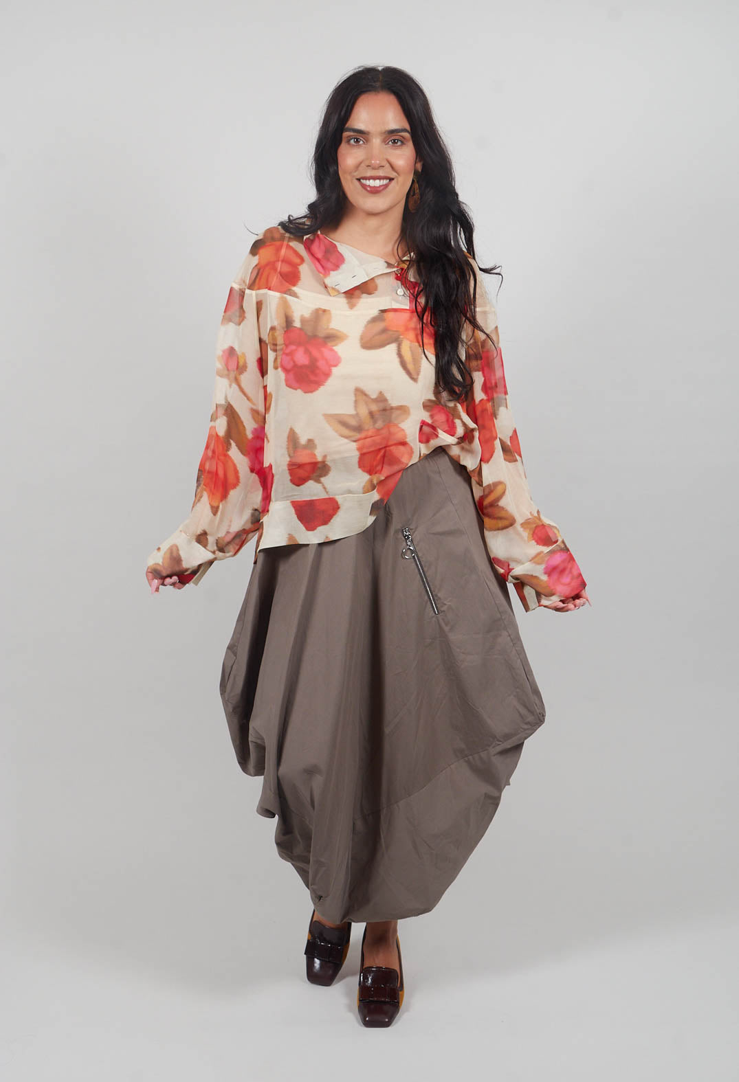 Duna Blouse in Orange