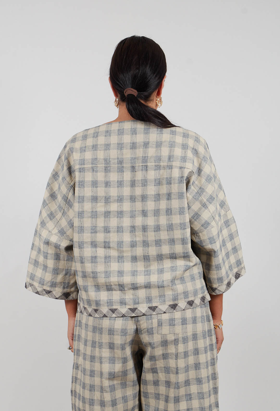 Devo Blouse in Khaki