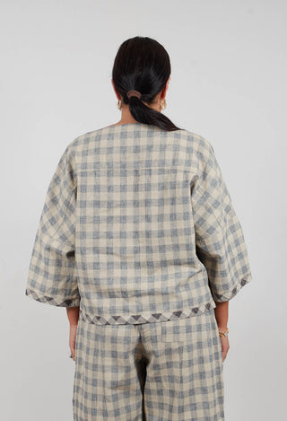 Devo Blouse in Khaki