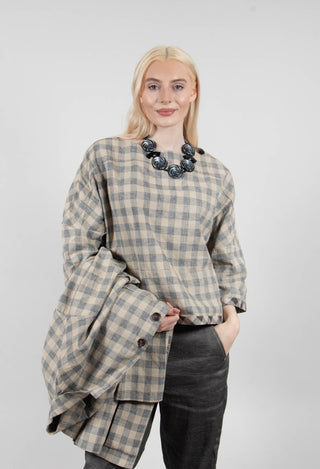 Devo Blouse in Khaki