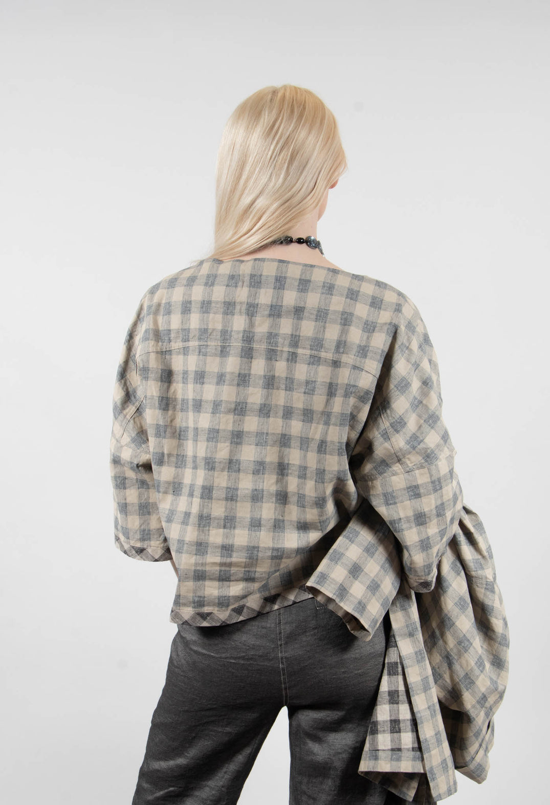 Devo Blouse in Khaki