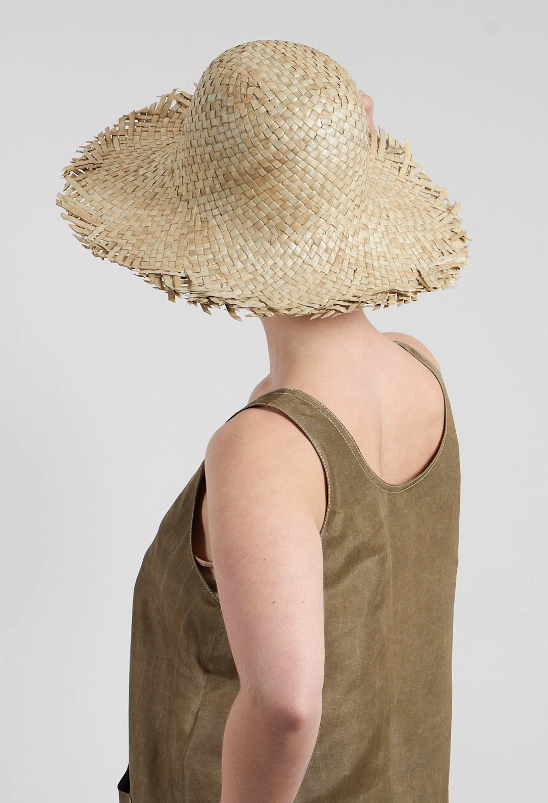 Fran Straw Hat in Beige