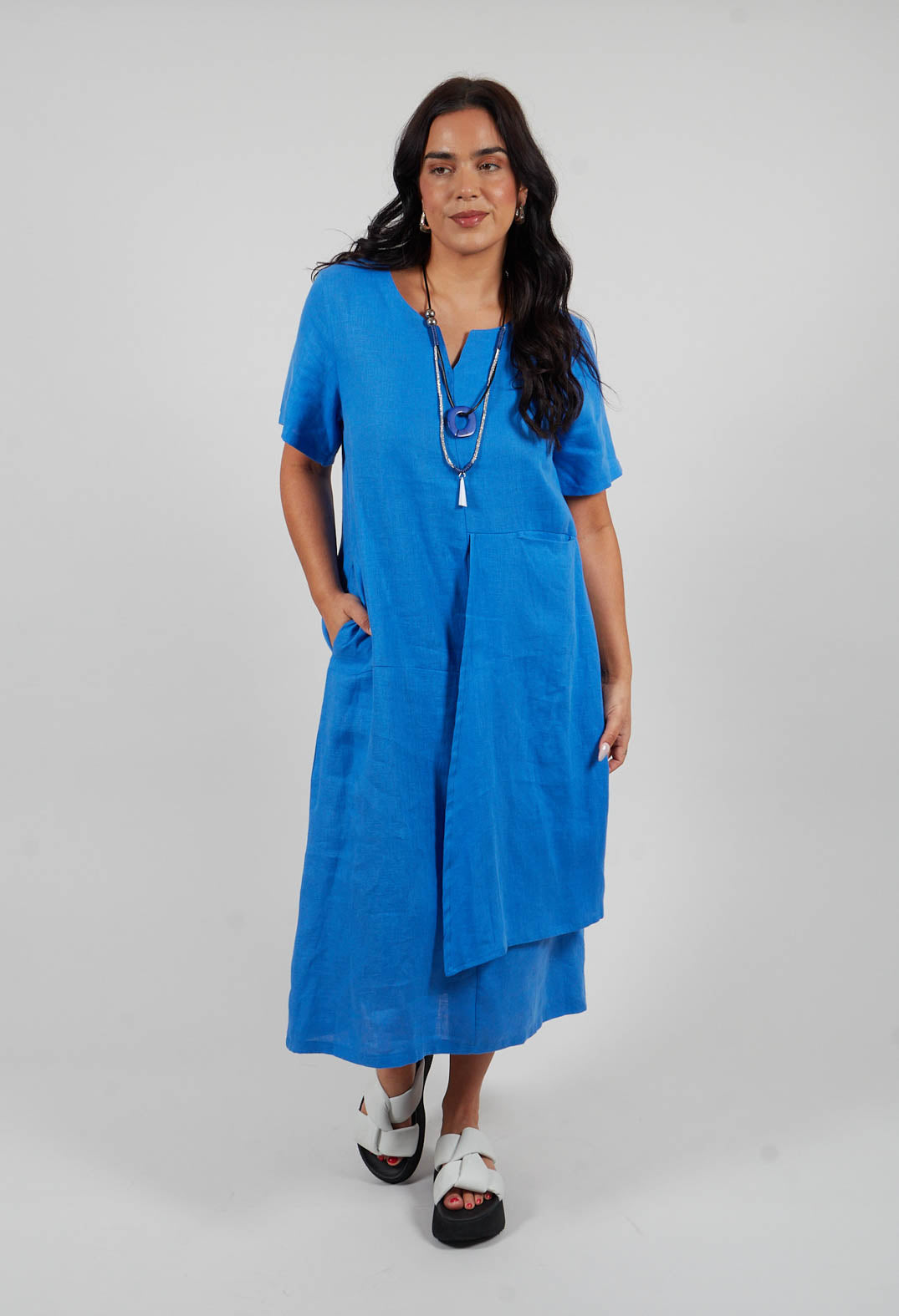 Sacs Dress in Electric Blue