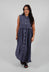 Sleeveless Dress in Indigo