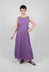 Dress with Low-Cut Back in Purple Heart