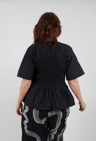 Fukkura Blouse in Black
