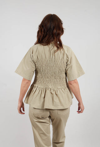 Fukkura Blouse in Brown