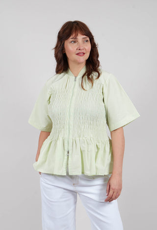 Fukkura Blouse in Green